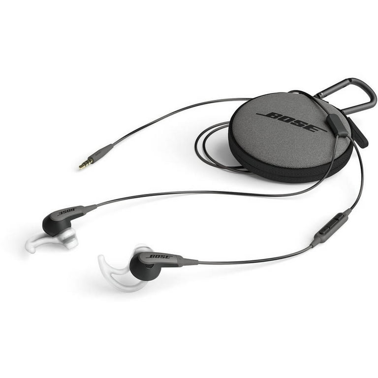 Bose SoundSport In-Ear Headphones, Apple, Charcoal - Walmart.com