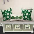 thumbnail image 6 of St Patricks Day Pillow Covers 18x18 Happy St Patricks Day Lucky Clovers Decor for Throw Pillows Covers St Patricks Day Pillow Covers Decor Couch Living Room 72C, 6 of 6