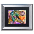 thumbnail image 2 of Trademark Fine Art "Raptor" Canvas Art by Dean Russo, Black Matte, Silver Frame, 2 of 4