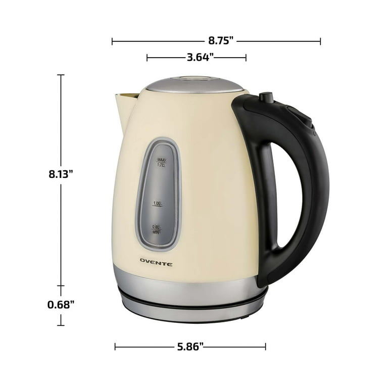 Small Electric Kettles Stainless Steel for Boiling Water, 0.6L