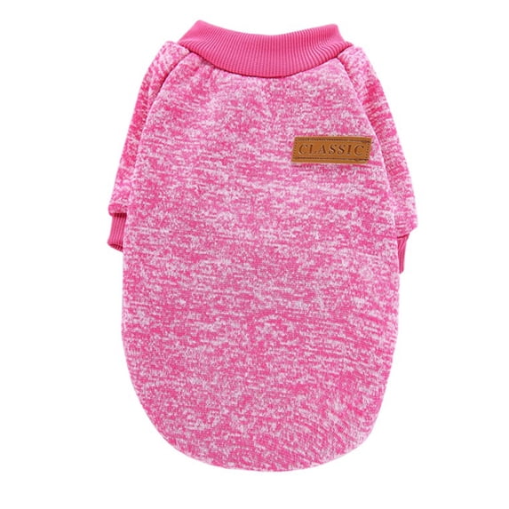 UDIYO Winter Warm Woolen Yarn Knit Dog Cats Sweater Pullover Jacket Coat Pet Clothes