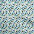 thumbnail image 1 of oneOone Cotton Flex Medium Blue Fabric Kids Sewing Fabric By The Yard Printed Diy Clothing Sewing Supplies 40 Inch Wide, 1 of 5