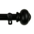 thumbnail image 2 of Central Design 100-34-662 1 in. Dani Curtain Rod with 66 to 120 in. Extension, Black, 2 of 2