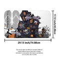 thumbnail image 3 of Juego Cortinas Ducha Casa Encantada Accesorios Baño 71x71 Pulgadas para Halloween, 3 of 9