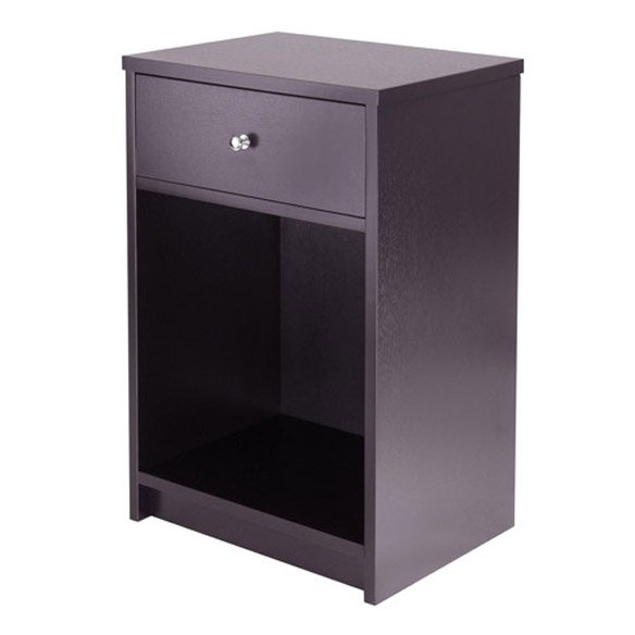 Winsome Wood Squamish Nightstand Espresso Finish Walmart Com Walmart Com