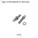 thumbnail image 5 of Yuarrent 2 uds tornillos de juego de accesorio de Hardware profesional accesorios de sujeción tornillo de montaje pieza de instrumento de Type2 NO2, 5 of 6