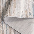 thumbnail image 5 of Safavieh Martha Stewart Lagoon Gracelyn Striped Area Rug, Gray/Blue, 5'5" x 7'7", 5 of 10