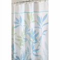 thumbnail image 4 of InterDesign Leaves Fabric Shower Curtain, Stall 54" x 78", Purple, 4 of 6