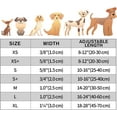 thumbnail image 1 of Collar de perro de nailon reflectante, collar de perro clásico ajustable para cachorros/perros extra pequeños/pequeños/medianos/grandes. (verde) LingWen 9024715185303, 1 of 1