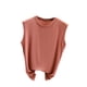 thumbnail image 2 of Xuyuer Breathable Summer Sleeveless Tank Top - Fashion Women's Round Neck Solid Comfort Fit Essential for Hot Weather Outdoor Activities, Travel-Friendly Layering, 2 of 5
