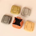 thumbnail image 4 of Solid Color Mini Coin Purse, PU Leather Solid Change Purse for Women, Genuine Leather Mini Jewelry Box for Women, Portable Vintage Change Cash Holder Pocket Wallet Coin Storage Bag, 4 of 8