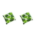 thumbnail image 1 of Decodeary Soft And Comfortable Chair Cushion Pad For Any Chair Cloth Square Chair Cushion Seat Cushion Pad Chair Pad Breathable Tropical banana leaf 2Set, 1 of 6
