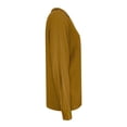 thumbnail image 3 of Blusa George para Mujer Camisera Manga Larga, Bolsa en Pecho Amarillo Talla EG, 3 of 4