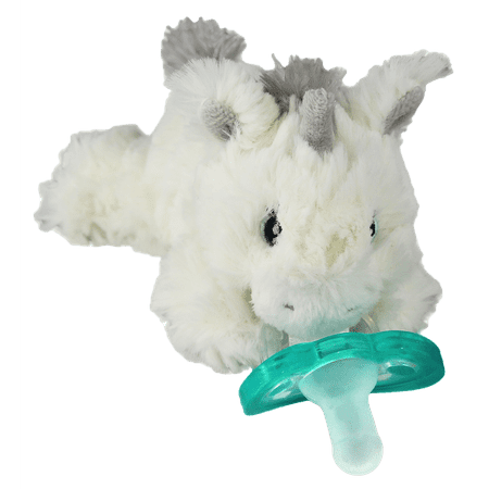 UPC: 0857371002405 | RaZbaby RaZbuddy Paci Holder – Detachable JollyPop Pacifier 0m+ – Unicorn – Bpa Free – Pacifier Made in USA