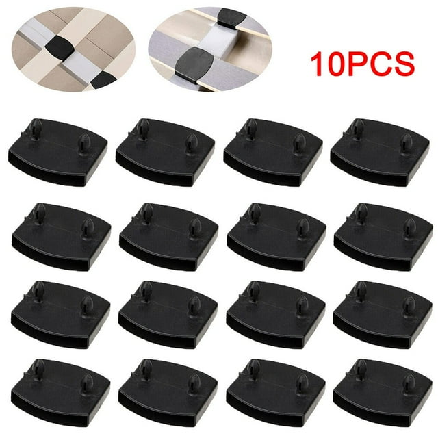 MYG 10/30PCS Bed Slat Plastic Holders Cap Fixings Centre Ends Middle Replacement