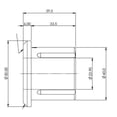 thumbnail image 4 of SuperPro SPF5417K Rear Rearward Leaf Spring Bushing Compatible with Ram 14-23 ProMaster 1500, Ram 14-23 ProMaster 2500, Ram 14-23 ProMaster 3500, 4 of 4