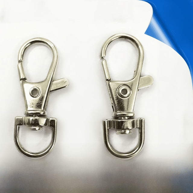 Hebilla pequeña para colgar en la cintura, llavero, hebilla de langosta, hebilla de perro, hebilla de tirachinas, joyería, llavero, accesorios de hardware para bricolaje, gancho
