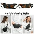 thumbnail image 2 of Unique Bargains 1 Pc Fanny Pack Camo Pattern Waist Bag Camouflage Orange, 2 of 6