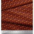 thumbnail image 3 of Soimoi Red Rayon Fabric Enjoy Summer Time Text Print Fabric by Yard 42 Inch Wide, 3 of 5