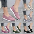 thumbnail image 2 of Mepaouo Women's Mesh Flats Shoes Breathable Casual Slip on Shoes Work Walking Flat Loafers Shoe, 2 of 7