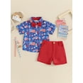 Elippeo Little Boy 4th of July Outfits 6 21 18 24 Months 3 4 Years