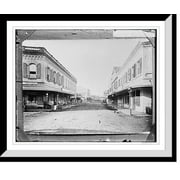 Historic Framed Print, Main St., Honolulu - Fancy goods, 17-7/8" x 21-7/8"