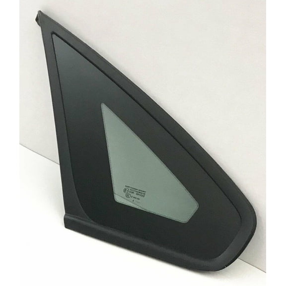 OEM Driver Left Side Rear Quarter Window Quarter Glass Compatible with Volvo S40 2.4L Eng & 2.5L Eng 2004 Models / S40 2005-2011 Models