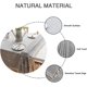thumbnail image 3 of Mantel de celosía rústica YONGSHENG 55 x 70 pulgadas gris para cocina comedor fiesta, 3 of 5