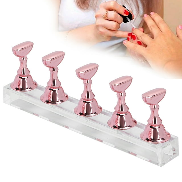 Nail Holder For Painting Nails, Nail Art Display Practice Stand Nail Art Stand Nail Stand For Press Ons Nail Fingernail Tip Holder For DIY Painting Nails Stand
