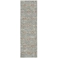 thumbnail image 3 of Nourison Concerto Modern Contemporary Grey/Ivory/Blue 2'2" x 7'6" Area Rug, (8' Runner), 3 of 8