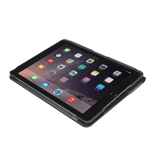 Logitech Folio with Integrated Bluetooth Keyboard for iPad (5th and 6th generation), Black - Walmart.com