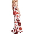 thumbnail image 2 of Teeze Me Womens Juniors Floral Maxi Evening Dress, 2 of 2