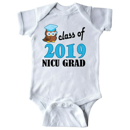 NICU Grad 2019 Baby Boy Owl Infant Creeper