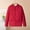Red, variant on Olyvenn Women's Quilted Padded Jacket,Lightweight Crewneck Buttons Puffer Jacket,Casual Warm Thickened Coat with Pockets Beige XXXXXL