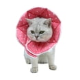 thumbnail image 7 of WZ PET Adjustable Dog Cat Cone,Soft Recovery Cat Cone Collar,Dog Protective Collar for Cats and Puppy Surgery,Pink,Small, 7 of 7