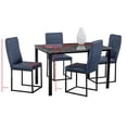 thumbnail image 3 of Comedor Laos MOBILKRAFT 4 Sillas Tubular Laminada Azul, 3 of 5