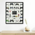 thumbnail image 4 of Retro Video Game Posters for Walls Video Game Wall Art and Gamer Poster | Gamer Decor for Boys Room | Gamer Wall Art Video Game Prints (,Black Framed), 4 of 4