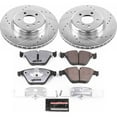 thumbnail image 3 of PowerStop Front Z26 Street Warrior Carbon-Fiber Ceramic Brake Pad and Drilled and Slotted Rotor Kit Fits: BMW Select Models K6020-26, 3 of 9