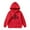AB697 Red, variant on Tisuna Hoodie For Girls Boys Child Letter Print Long Sleeve Hooded Tops Comfortable Casual Kids Loose Fit Hoodies Sweatshirt Size 2-3 Years Black