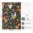 thumbnail image 2 of 6 Pcs Funny Kitchen Towels,Black Chicken Rooster Flower Pattern Microfiber Dish Towels,Kitchen Tea Towels,Kitchen Towel Set (18" X 26"), 2 of 7