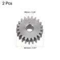 thumbnail image 3 of Unique Bargains Straight Spur Gear 12mm Inner Aperture 21T 1 Module 45# Steel Motor Gear, 2Pack, 3 of 5