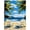 Scenery-3, variant on Mosaflare 4-Pack Diamond Art Painting Kits,Ocean View Art Craft Kits,Full Round Drill,Home Wall and Relaxing 12"×16"