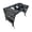 Black A8, variant on Detachable Pet Grooming Hammock and Bathing Rack Stand Washable Polyester Spandex Fabric Elevated Bed for Small pet Nail Trimming (Black)