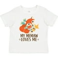 thumbnail image 3 of Inktastic Memaw Loves Me Fox Grandchild Boys or Girls Toddler T-Shirt, 3 of 5