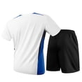 thumbnail image 6 of Miqool Men's Summer Activewear Set Short Sleeve Crewneck Tee and Drawstring Athletic Shorts for Gym Casual, 6 of 7