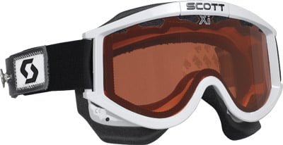 Snowcross Anti-Fog Goggles Adult Rose & Clear Lens MATTE WHITE 