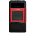 thumbnail image 4 of FRIGIDAIRE Countertop Crunchy Chewable Nugget Ice Maker, 44lbs per Day, Red Stainless, 4 of 7