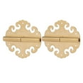 thumbnail image 4 of Bisagras de caja doradaBisagras de puerta antiguas Bisagras de puerta antiguas duraderas Bisagras de puerta doradas Durabilidad probada Jadeshay  A, 4 of 8