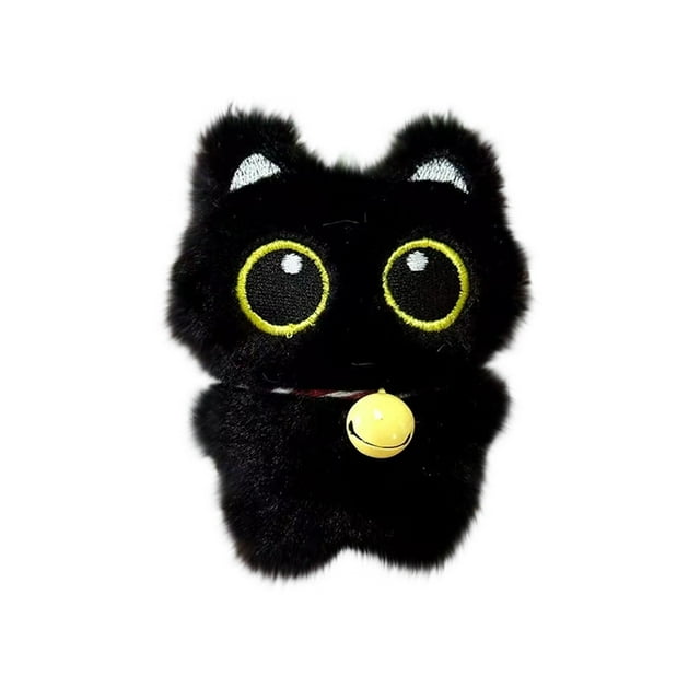 Muñeca de Juguete Colgante de Ojos Grandes Y Blanco Que Cuelga Ornamento Llavero para Llaves Y Bolsos