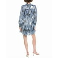 thumbnail image 2 of Cinq à Sept womens  Cool Carnation Farha Dress, 6, Blue, 2 of 3